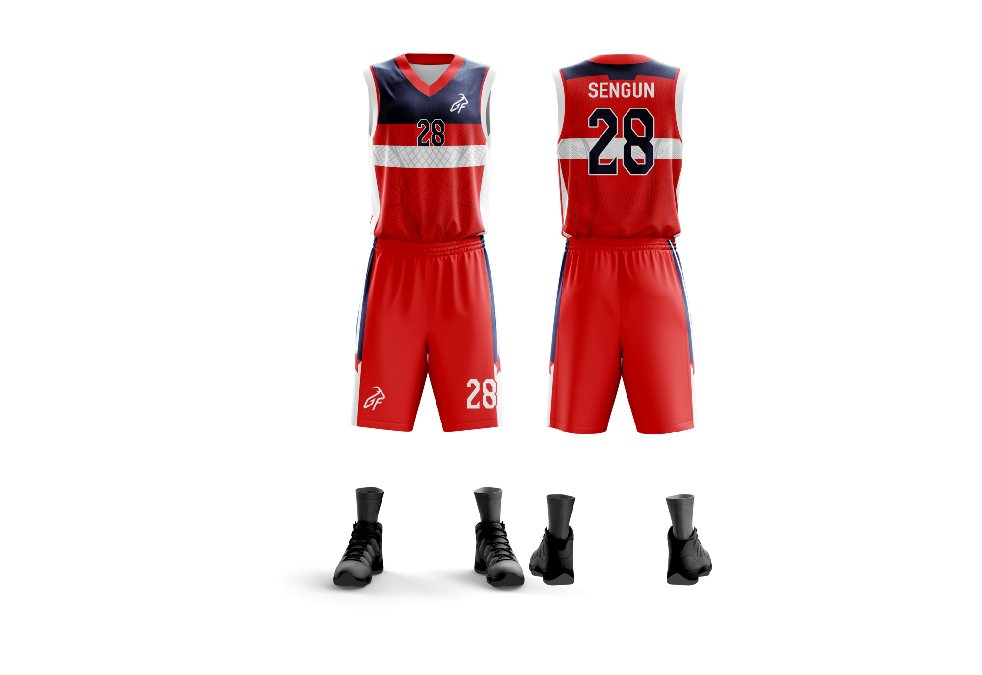 GB 5 MODELİ - Basketbol forma modeli